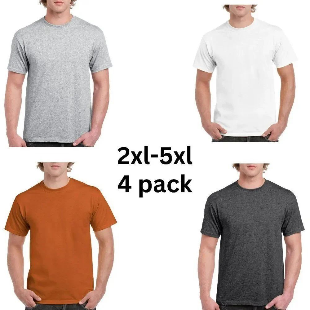 NEW 4 pack unisex/ men women shirt short sleeve 4 shirts great deal!
